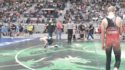 115 lbs Champ. Rd Of 16 - Dalton Regehr, Bonners Ferry Wrestling Club vs Eli Logozzo, Elite Wrestling Club