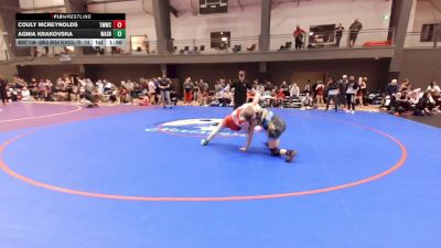 Quarters - Couly McReynolds, Thunder Mountain Wrestling Club vs Agnia Krakovska, Washington