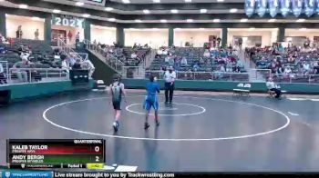 80 lbs Quarterfinal - Andy Bergh, Prosper Reynolds vs Kaleb Taylor, Prosper Hays