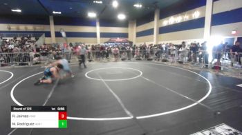 120 lbs Round Of 128 - Roman Jaimes, Kings WC vs Miguel Rodriguez, North Coast Grapplers