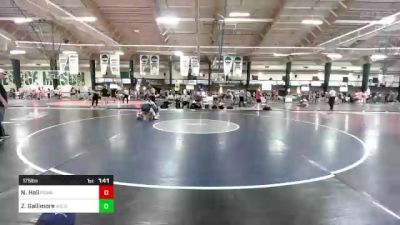 175 lbs Quarterfinal - Noah Hall, Pit Bull Wrestling Academy vs Zachary Gallimore, Wild Buffalo Wrestling Club