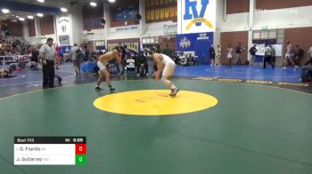 152 lbs Consolation - Gennaro Fiorillo, Bellarmine Prep vs Jesus Gutierrez, Victor Valley