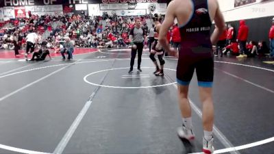 175 lbs Round 2 (12 Team) - Chase Marshall, Marsh Valley vs Fabi Pierce, Buhl High School