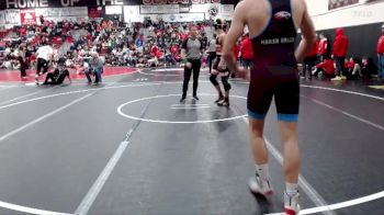 175 lbs Round 2 (12 Team) - Chase Marshall, Marsh Valley vs Fabi Pierce, Buhl High School