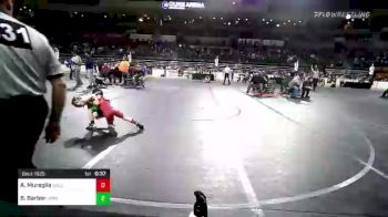 45 lbs Round Of 16 - Aiden Muraglia, Wall Knights vs Brock Barber, Upper Township