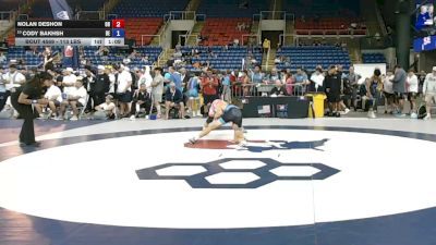 113 lbs Champ. Rd Of 64 - Nolan DeShon, Ohio vs Cody Bakhsh, Delaware