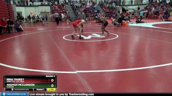 115 lbs Round 4 - Nina Yankey, Iowa City, City High vs Akemah McClendon, Clinton