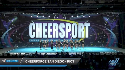 CheerForce San Diego - Riot [2019 Junior Small 1 Division B Day 1] 2019 CHEERSPORT Nationals