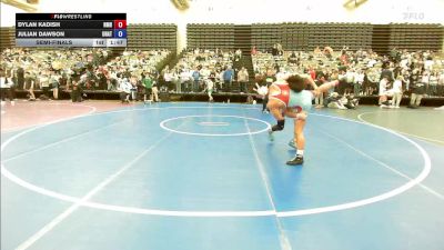 141-A lbs Semifinal - Dylan Kadish, NMH vs Julian Dawson, Unattached