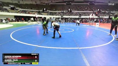 Kids Rookie Rookie 3-5 HWT C Round 2 - Gabriel Miles, Flex Wrestling vs Jaxson Newbern, Tabb Wrestling Club