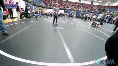 70 lbs Quarterfinal - Walter Lusk, Darko Valley Wolf Pack vs Blaze Graves, Red Ryder Wrestling Club