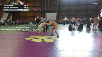 119 lbs Round Of 16 - Cooper Merli, Iron Horse / Journeymen vs Colton Schmiesing, Vhw