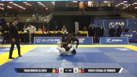 Vicente Steagall De Tommaso vs Thiago Moreira Da Costa 2026 Pan Jiu Jitsu IBJJF Championship