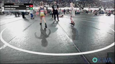 64 lbs Consolation - Colton Tecumseh, Mojo Grappling Academy vs Louden Mills, Keystone Kids Wrestling Club