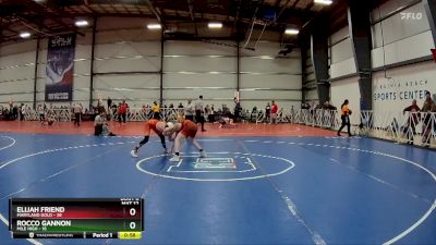 120 lbs Rd# 5- 3:45pm Friday Final Pool - Rocco Gannon, Mile High vs Elijah Friend, Maryland GOLD