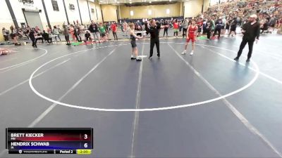 113 lbs Semifinal - Brett Kiecker, MN vs Hendrix Schwab, IA