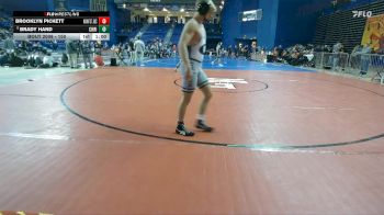 150 lbs 5th Place Match - Brooklyn Pickett, Mount St Joes vs Brady Hand, Christiansburg