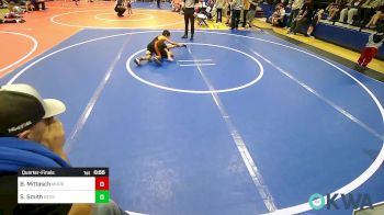 61 lbs Quarterfinal - Brooks Mittasch, Morrison Takedown Club vs Sampson Smith, Keystone Kids