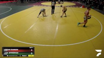 120 lbs Quarterfinal - Jordan Rannow, HLWW vs Lane Zimmerman, LCWM