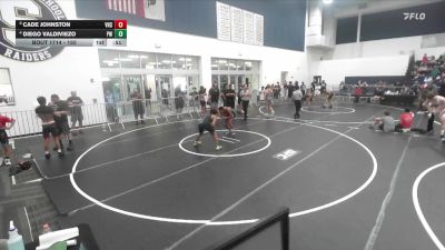 150 lbs 3rd Place Match - Cade Johnston, Vista High School vs Diego Valdiviezo, Poway Wrestling