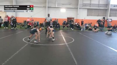 56 lbs Round 7 (8 Team) - Tyson DiPietro, Neighborhood Wrestling vs Callahan Tucker, Donahue WA