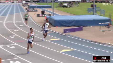 Youth Boys' 400m, Semi-Finals 14 - Age 13