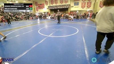 70 lbs Consi Of 8 #2 - Liam Dyches, IRONMEN Wrestling Club vs Abel Glover, Brushy Wrestling Club