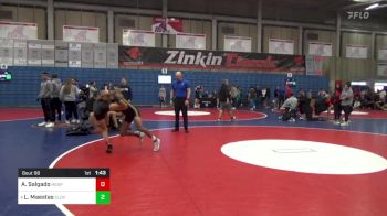 120 lbs Round Of 32 - Angel Salgado, Hesperia vs Leo Maestas, Clovis West
