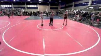 123 lbs Quarterfinal - Lilyana Balderas, Sunkist Kids/Monster Garage vs Gwenna Mitchell, Team Quest