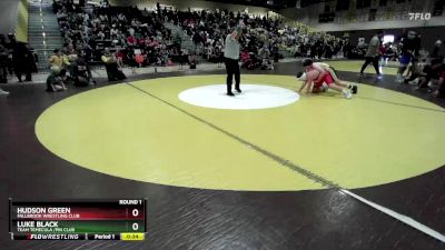 135 lbs Round 1 - Luke Black, Team Temecula /Pin Club vs Hudson Green, Fallbrook Wrestling Club