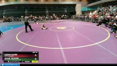 69-72 lbs Round 2 - Logan Alkire, Run To Danger vs Shane Gildone, Blackfoot Wrestling Club