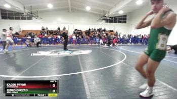 138 lbs Champ. Round 1 - Isidro Orozco, Brea Olinda vs Kaden Pryor, Atascadero