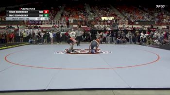 150 lbs Cons. Round 1 - Eric Schroeder, Colby Hs vs Newt Schreiner, Eudora Hs