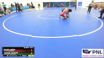 133 A Championship Bracket - Manuel Saldate, Gold Rush Wrestling vs Kyler Larkin, Valiant Wrestling
