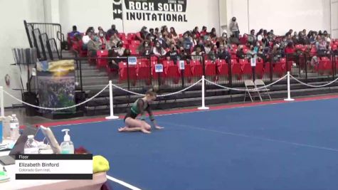 Elizabeth Binford - Floor, Colorado Gym Inst. - 2021 Region 3 Women's Championships