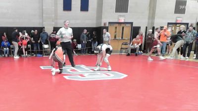 113 lbs Consi Of 8 #1 - Amos Pinzino, Plymouth South vs Mason Radtke, Agawam