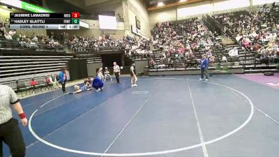 5A 135 lbs Cons. Round 1 - Hadley Glaittli, Fremont vs Jasmine Lamadrid, Northridge