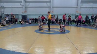 75 lbs Round 5 - Hudson Juarez, Ragin Raisins vs Easton Anderson, Donahue Wrestling Academy