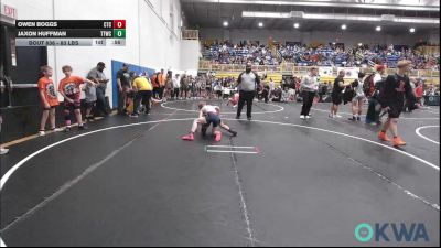 83 lbs Final - Owen Boggs, Cleveland Takedown vs Jaxon Huffman, Team Tulsa Wrestling Club