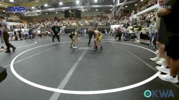 64 lbs Rr Rnd 1 - Dj Reeves, Midwest City Bombers Youth Wrestling Club vs Cam Camarillo, Standfast OKC