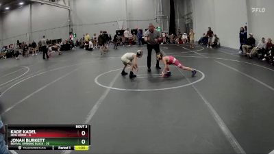 48 lbs Round 3 (3 Team) - Kade Kadel, Iron Horse vs Jonah Burkett, Revival Uprising Black