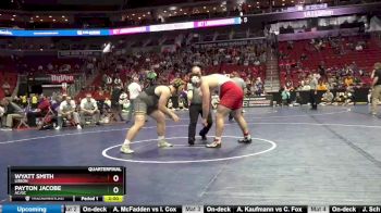 1A-285 lbs Quarterfinal - Wyatt Smith, Lisbon vs Payton Jacobe, AC/GC