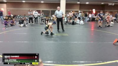 85 lbs Semis & 1st Wrestleback (8 Team) - Don Epstein, Untouchables Purple vs Brady Ramirez, Ares