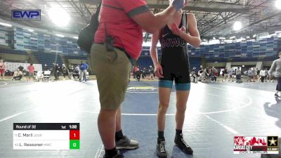 120 lbs Round Of 32 - Cooper Merli, Journeymen Wrestling Club vs Landon Reasoner, MWC Wrestling Academy, NE