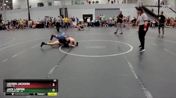 120 lbs Round 6 (8 Team) - Jayden Jackson, LBWC vs Jack Lorper, Este Built WC