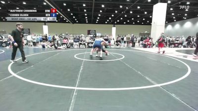 157 lbs 1st Place Match - Matthew Crimmins, BTWC vs Cohen Olsen, Best Trained
