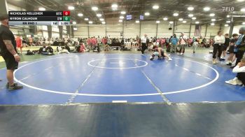 165 lbs Rr Rnd 1 - Nicholas Kelleher, Team Gotcha Blue - MS vs Nyron Calhoun, Shore Thing Surf - MS