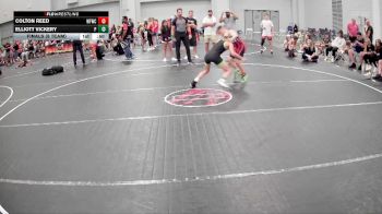 96 lbs Finals (8 Team) - Elliott Vickery, Pedraza vs Colton Reed, West Forsyth Wrestling Club
