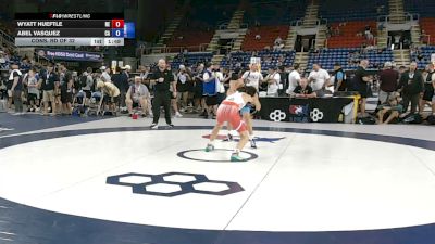 113 lbs Cons. Rd Of 32 - Wyatt Hueftle, Nebraska vs Abel Vasquez, California