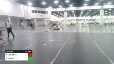 123 lbs 3rd Place - Alison Chavez, Pounders WC vs Tabitha Montez, Central Catholic WC